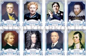 Портрети зарубіжних письменників