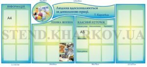 Комплект стендів у кабінет трудового навчання