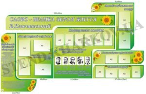 Комплект стендів в кабінет української літератури