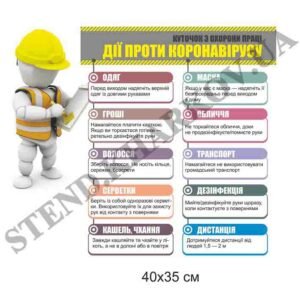 Куточок з охорони праці