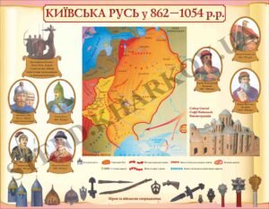 Стенд “Київська Русь у 862-1054 рр.”