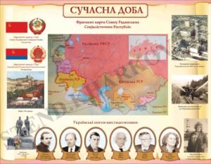Стенд для кабінету історії “Сучасна доба”