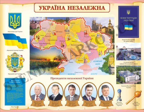 Стенд пластиковий “Україна незалежна”