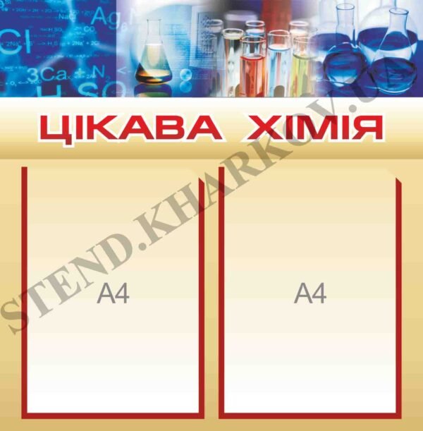 Стенд “Цікава хімія”