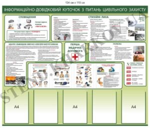 Стенд “Куток цивільного захисту”