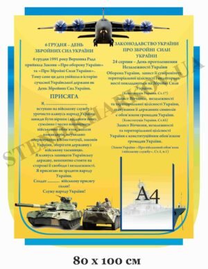 Інформаційний стенд “Присяга”