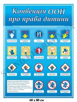 Конвенція ООН про права дитини – стенд