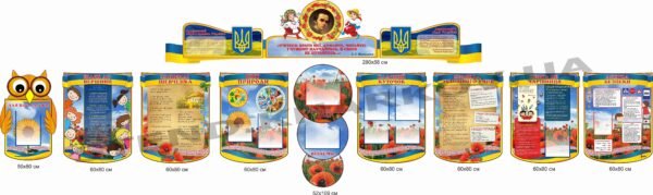 Комплект стендів у початкову школу