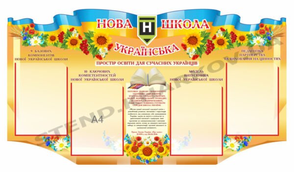 Стенд “Нова Українська Школа”