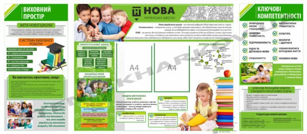 Комплект стендів “Нова Українська Школа”