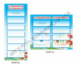 Стенд “Словникова скарбничка”