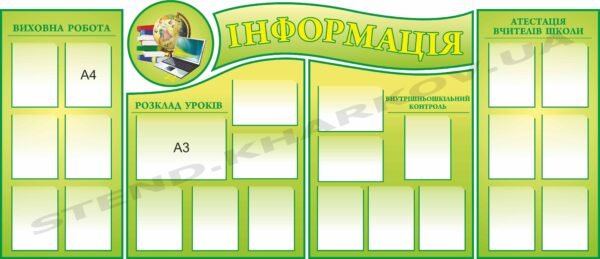 Комплект стендів “Інформація”