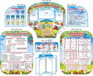Комплект стендів в початковий клас