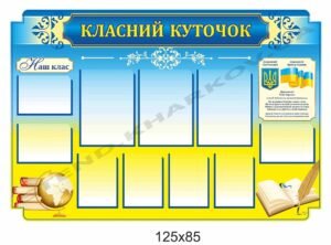 Класний куточок з глобусом