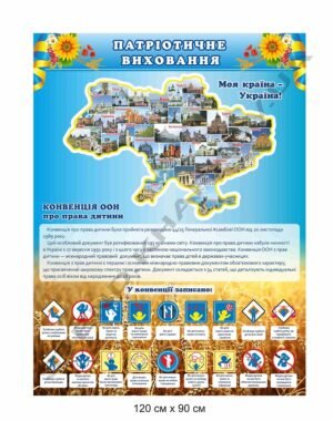 Стенд “Патріотичне виховання”