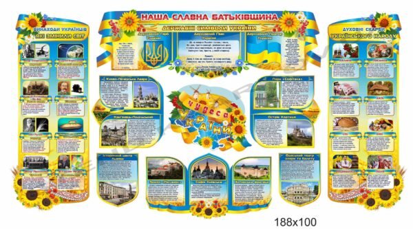 Комплект стендів “Наша славна Батьківщина”