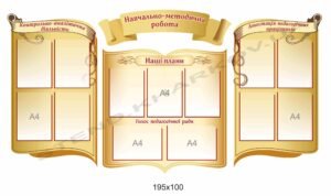 Комплект стендів “Навчально-методична робота”