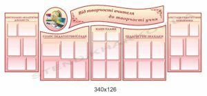 Комплект стендів для оформлення учительської