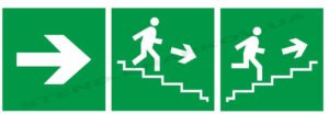 Табличка пластикова “Знак евакуації”