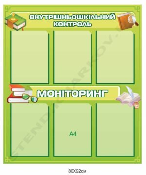 Стенд “Внутрішньошкільний контроль”