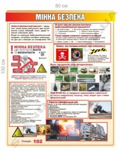 Стенд інформаційний "Мінна безпека"