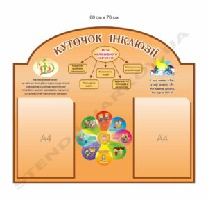 Куточок інклюзії в навчальний заклад