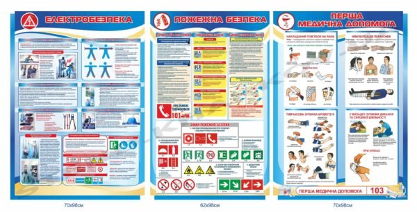 Стенди інформаційні з безпеки