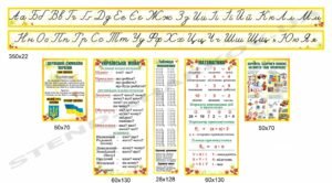 Комплект стендів в початкову школу