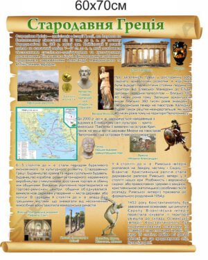 Стенд з історії “Стародавня Греція”