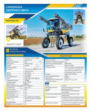 Стенд з професійної освіти “Самохідні обприскувачі”