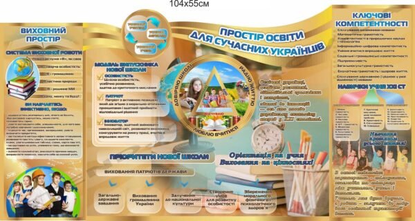 Стенд “Простір освіти для сучасних українців”