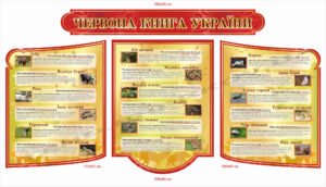 Комплект стендів “Червона книга України”