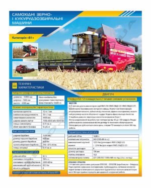 Стенд за професією “Самохідні збиральні машини”