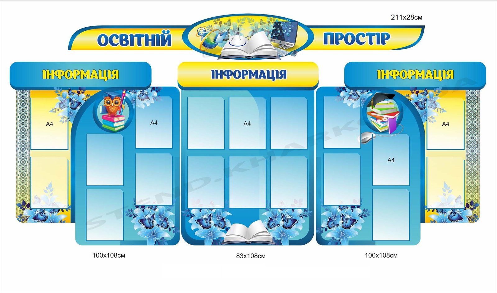 Інформаційні стенди "Освітній простір"