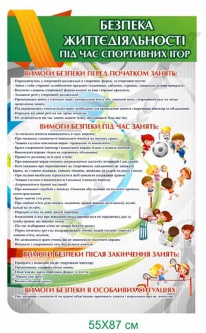 Безпека життєдіяльності під час спортивних ігор
