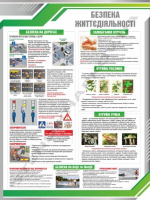 Інформаційний стенд з безпеки життєдіяльності