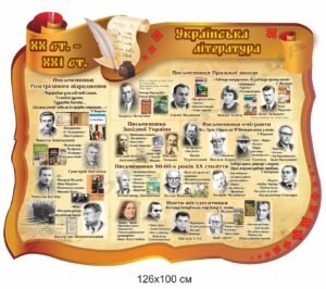 Стенди з української літератури