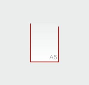 Пластикова кишеня А5 вертикальна самоклеюча