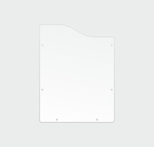 Акрилова кишеня А4 вертикальна плоска