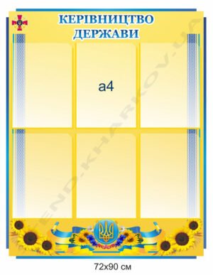 Стенд для фото “Керівництво держави”