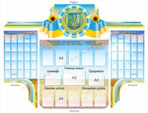 Набір інформаційних стендів “Патріотичний”