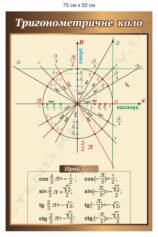 Тригонометричне коло: наочний інструмент для розуміння тригонометрії