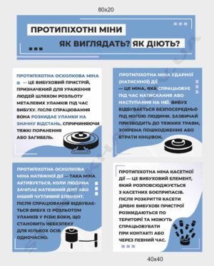 Протипіхотні міни – стенд з безпеки