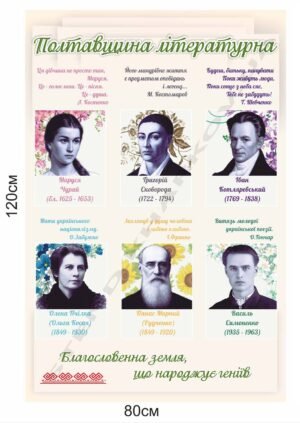 Стенд “Полтавщина літературна”