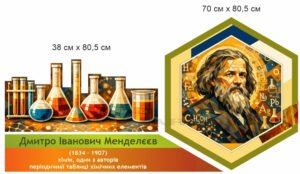 Дмитро Менделєєв – декор в кабінет хімії
