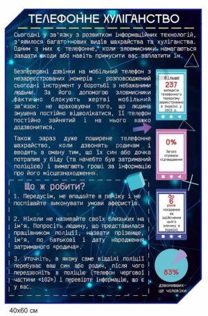 Стенд “Телефонне хуліганство”
