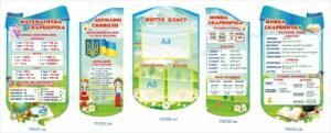 Комплект стендів в кабінет початкової школи